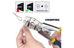 China Rustproof Portable Wire Crimp Sleeves Swaging Tool Multipurpose supplier