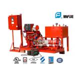 UL/FM Listed Centrifugal End Suction Fire Pump With Diesel Engine Drive 300GPM @ 145PSI for sale