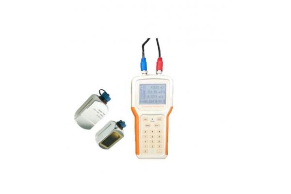 Bidirectional Handheld Aluminum Sensor Portaflow Ultrasonic Flow Meter