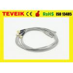 Medical electrode eeg cable Din 1.5 eeg hat cable with nickel plated copper for sale
