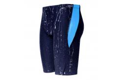 China Quick Drying Swimming Training Trunks Shark Like Five Point supplier