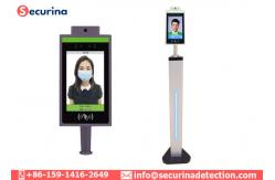 China AI Biometric Thermal Imaging Temperature Measurement Thermometer Panel With Face Recognition Camera supplier