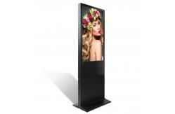 China Floor Standing Digital Signage Kiosk Lcd Double Touch Screen Advertising Screen supplier