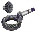 Spiral Bevel Gear For Differential And Reducer With Helical Teeth for sale