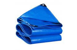 China Wide Application PE Tarpaulin With Eyelets Cover Waterproof Poly Tarp Fabric supplier