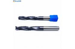 China Solid Carbide 2/4 CNC Flute End Mill For Precision Cutting Edge supplier