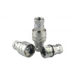 Thread Locked Hydraulic Quick Coupling Socket With Valve Plug / Valve CVV for sale