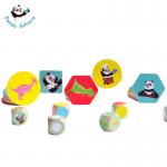 Clamshell Box Photographic Flash Cards ，Early Learning Language Library Cards for sale