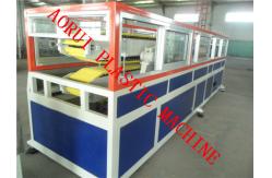 China WPC Floor Profile Extrusion Line , Pallet Plastic Profile Machine supplier