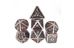 China Tabletop Game Metal RPG Dice  Neat Sharp Edges Liqui Role Playing Dice Games supplier