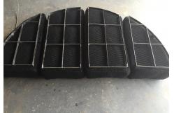 China Titanium TA2 0.25mm Wire Mesh Demister Pad supplier