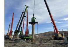 China Vibro Diesel Pile Hammer Machine Sheet Pile Electrical Driven 1000r / Min 10.5mm supplier