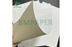 China High Stiffness One Side Coated 200 500 GSM White Lined Duplex Board supplier
