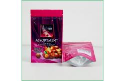 China Custom Stand up zipper bag with logo for chocolate / chocolate packaging bag supplier