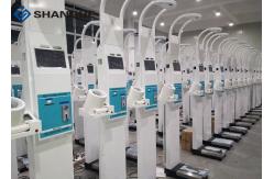 China Electronic Folding Height Weight BMI Blood Pressure Machine With LCD Display supplier