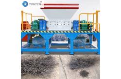 China High Capacity Durable Build Double Shaft Shredder For Wood Processing Industry supplier