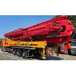 Big Size Concrete Pump 2021 Sany Used Concrete Pump Truck 67M With Volvo Chassis Hunan Zhongheng for sale