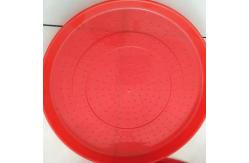 China Polypropylene 3cm Height 35cm Dia Chicken Feeding Tray supplier