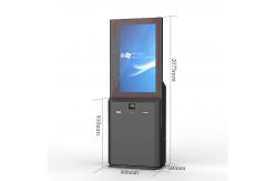 China Subway Metro Station Ticket Vending Machine Self Card Top Up Payment Terminal Kiosk supplier