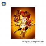 Colorful 3D Lenticular Poster Printing For NBA Advertising 50 * 71cm for sale