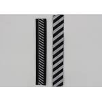 High Tenacity Molded Plastic Zipper , Waterproof Long Chain Large Plastic Zipper