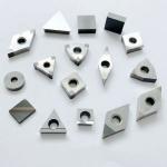 Customized Size CBN Grooving Inserts 4500 HV Hardness Silver Grey Color for sale