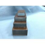 Wooden Grain Square Aluminum Extrusions With Alloy 6060 6061 6063 6082