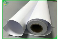 China White Rollo Garment Cutting Plotter Paper 50gsm 60gsm With 160cm / 180cm Width supplier