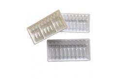 China PET ampoule tray water injection ampoule tray customization supplier