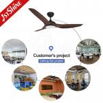 1stshine Ceiling Fan With Light Modern Plastic Blade Low Noise Dc Motor