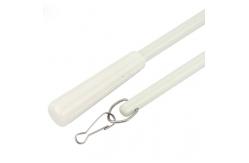 China 10mm 13mm Clear Transparent Fabric Curtain Pull Wands supplier