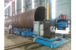 China Fit Up Hydraulic Adjustable Welding Rollers Used In Pipe Growing Line supplier