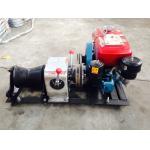 Power Construction 1T Diesel Cable Winch With Water Cooled Diesel Engine for sale