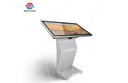 China High Definition Android 8.0 CMS Multi Touch Kiosk Silver K Base supplier