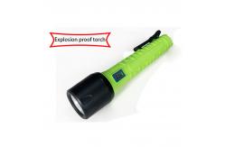 China Torch Explosion Proof Flashlight 6.4 Ah 6000lux IP68 Waterproof With SOS supplier