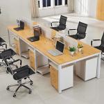 Concise Design Call Center Office Workstations Furniture Melamine Finish for sale