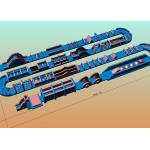 0.55mm PVC Tarpaulin Inflatable Sports Games With Logo Printing for sale
