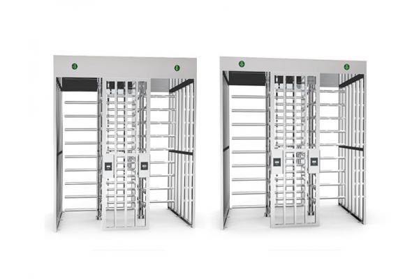 IP45 40W Mechanical Turnstile Gate Full Height Access Control ESD system
