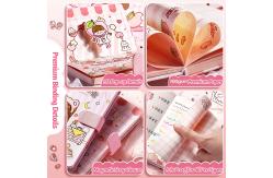 China Cute Stationery Journaling Set Notebook Stickers Children's Handbooks supplier
