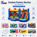 Inflatable Obstacle Castle Combo for Kids Play Events