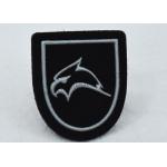 0.4mm Glass Silicone Black Screen Printed Patches For Down Jacket