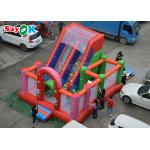 Fire Retardant Tarpaulin Inflatable Jumping Bounce House Bounce Castle For Playing Centers for sale