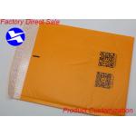 Orange Poly Bubble Mailer Shipping Bags Customized Size  Copperplate / Offset Printing for sale