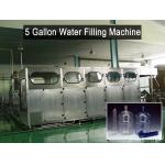 5 - 10 Liter Botlle 5 Gallon Water Filling Machine / 5L Watr Bottling Plant for sale
