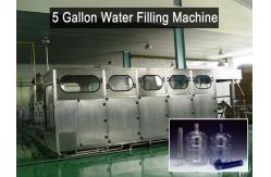 China 5 - 10 Liter Botlle 5 Gallon Water Filling Machine / 5L Watr Bottling Plant supplier