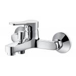 Ceramic Valve Core Single Lever Bath Mixer Taps Brass Body Zinc Alloy Handle for sale