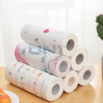 30gsm Disposable Printing Spunlace Non Woven Fabric For Rag Roll for sale