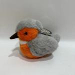 Fluffy and Vivid Plush Kingfisher w/ Sound Animated Bird Toy BSCI Factory for sale