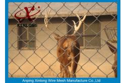 China Durable Animal Enclosure Mesh , Zoo Wire Mesh High Anti Corrosion supplier
