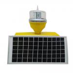 L810 Solar Obstacle Aviation Obstruction Light IP66 Polycarbonate Body for for building / tower for sale